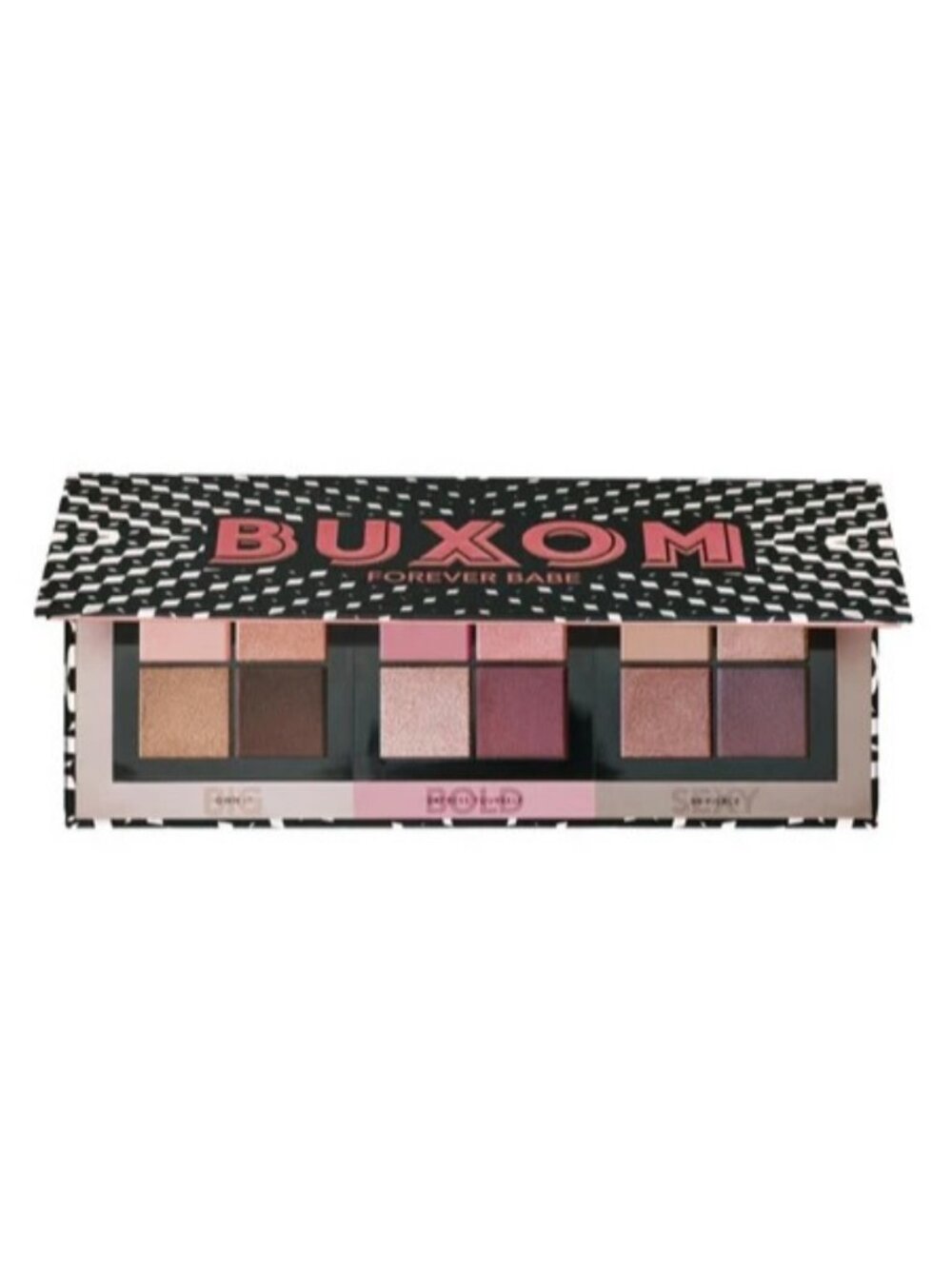 Buxom Forever Babe Eyeshadow Palette Nude Pink Shimmer Matte Eyeshadow New